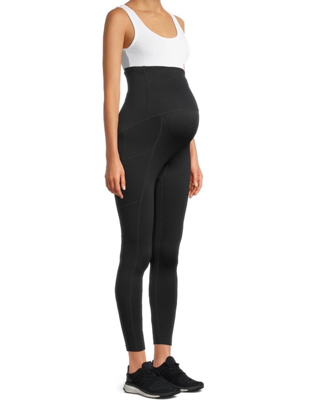 Destination Maternity Black High-Waist Support Leggings